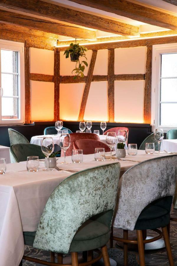Hotel Restaurant Au Cygne Eschau Bagian luar foto